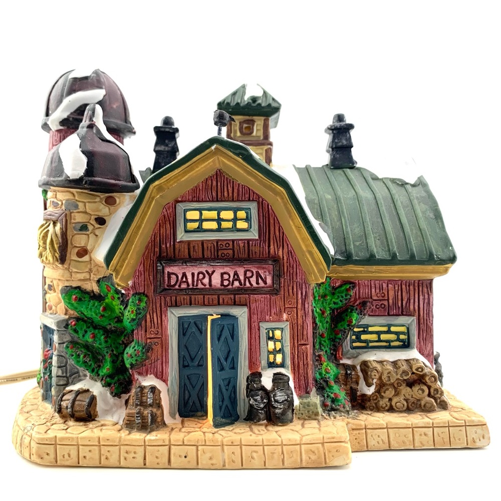 Christmas Village Dairy Barn